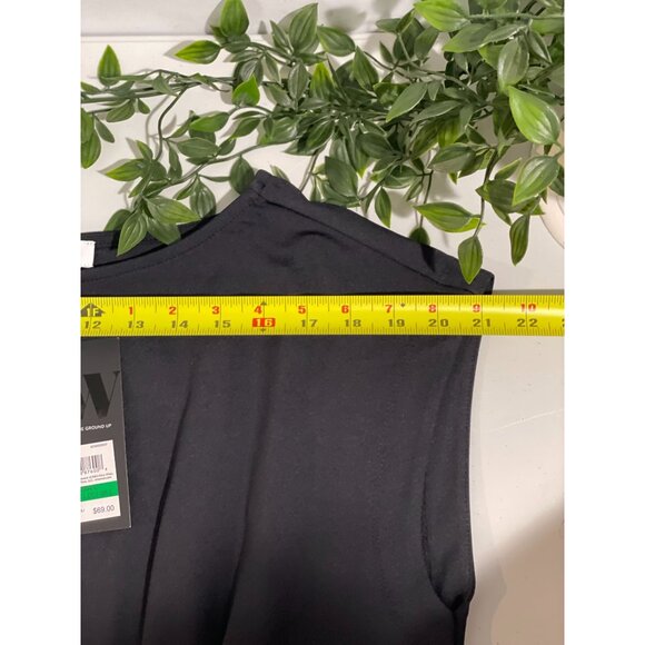 Nine West Womens Black Sleeveless Top Size L - Picture 10 of 14